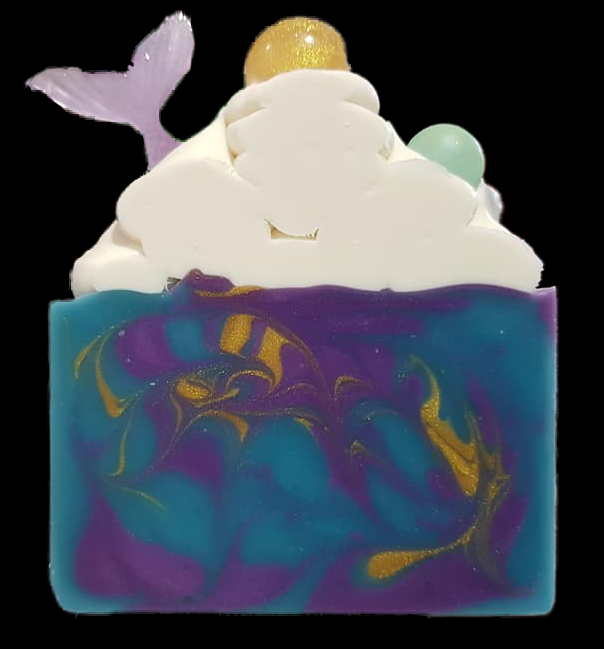 Mermaid Glitter High Top Soap